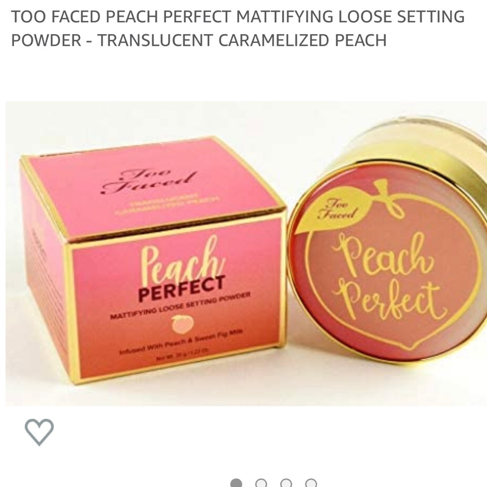 Too Faced Perfect Peach Translucent Powder